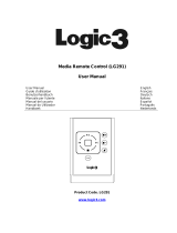 Logic3 Media Remote Control LG291 Manuale utente