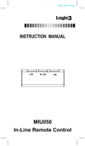 Logic3 MIU050 Manuale utente
