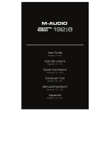 M-Audio AIR 192|8 Manuale utente