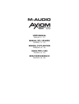 M-Audio Axiom AIR 61 Manuale utente