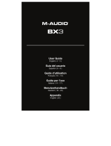 M-Audio BX3 Manuale utente