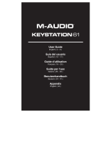 M-Audio Keystation 61es Manuale utente