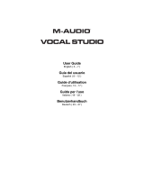 M-Audio M-Audio Vocal Studio Guida utente