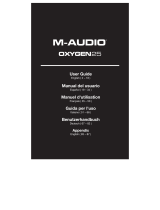 M-Audio OXYGEN 25 Guida utente