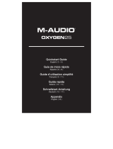M-Audio Oxygen 25 Mk4 Guida Rapida