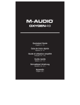 M-Audio Oxygen 49 Guida Rapida