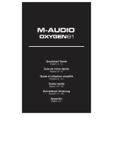 M-Audio Oxygen 61 Guida Rapida