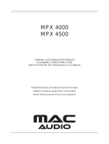 MAC Audio MPX 2000 Manuale del proprietario