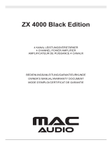 MAC Audio ZX 4000 Manuale del proprietario