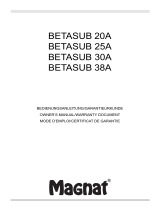 Magnat Audio BETASUB 38A Manuale del proprietario