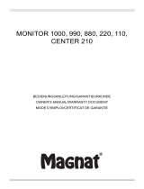 Magnat Audio Monitor Supreme 1000 Manuale del proprietario