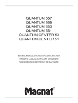 Magnat QUANTUM 555 Manuale del proprietario