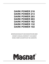 Magnat Dark Power 102 Manuale del proprietario