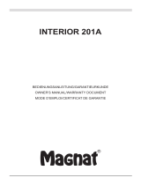 Magnat Interior 201A Manuale del proprietario