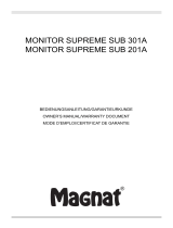 Magnat MONITOR SUPREME SUB 301A Manuale del proprietario