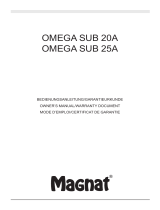 Magnat OMEGA SUB 20A Manuale del proprietario