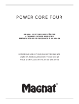 Magnat Audio Power Core Four Manuale del proprietario