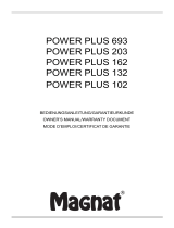 Magnat Power Plus 132 Manuale del proprietario