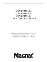 Magnat Quantum 607 Manuale del proprietario