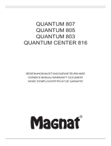Magnat Quantum 805 Manuale del proprietario
