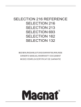 Magnat Audio Vector Center 213 Manuale del proprietario