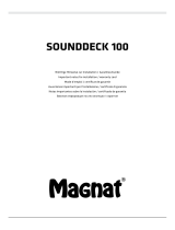 Magnat Sounddeck 100 Manuale utente