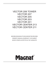 Magnat Vector 201 Manuale del proprietario
