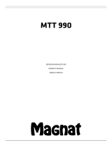 Magnat Audio  MTT 990 Manuale del proprietario