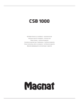 Magnat Audio CSB 1000 Manuale del proprietario