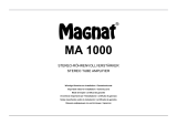 Magnat MA 1000 Manuale del proprietario