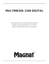 Magnat Audio MULTIMEDIA 2100 DIGITAL Manuale del proprietario