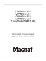 Magnat Audio 908 Manuale utente