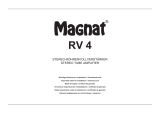 Magnat RV 4 Manuale del proprietario
