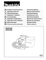 Makita DVC350 Manuale del proprietario