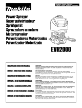 Makita EVH2000 Manuale utente