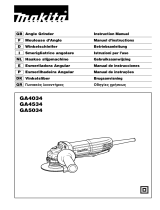 Makita GA4034 Manuale utente