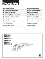 Makita GA5021 Manuale del proprietario