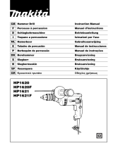 Makita HP1620 Manuale utente