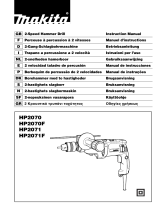 Makita HP2070 Manuale utente