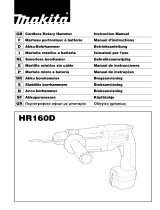 Makita HR160D Manuale utente