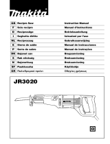 Makita JR3020 Manuale utente