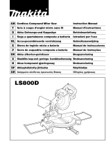 Makita LS 800D Manuale utente