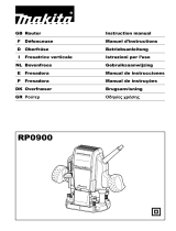 Makita Oberfräse RP0900 Manuale del proprietario