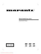 Marantz DV8300 Guida utente