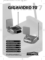 Marmitek A/V transmitters Wireless: GigaVideo 70 Manuale utente