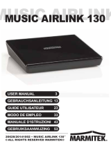 Marmitek Music Airlink 130 Manuale utente