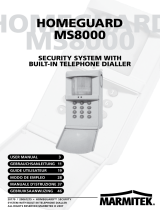Marmitek HOMEGUARD MS8000 Manuale utente