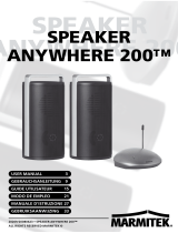 Marmitek Speaker Anywhere 200 Manuale utente
