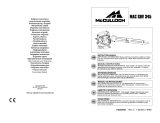 McCulloch GBV 345 Manuale del proprietario