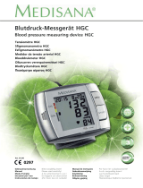 Medisana Bloodpressure monitor HGC Manuale del proprietario